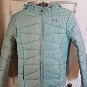 Under Armour Light Blue Puffer Jacket